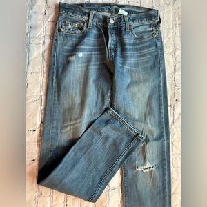 LEVIS STRAUSS women’s size 30 501 classic button fly jeans